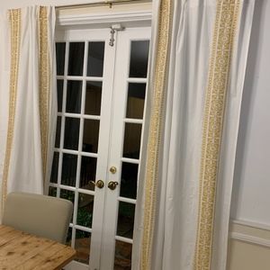 Anthropologie Camilla Embroidered Panels